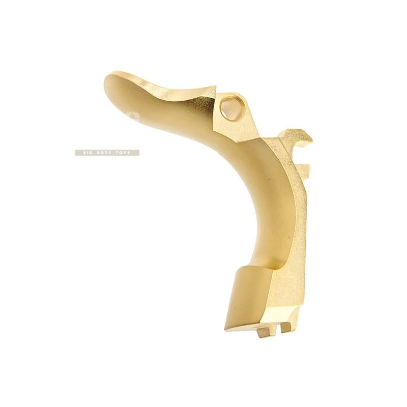Airsoft Masterpiece Steel Grip Safety (Type 2 - S Style) for Tokyo Marui Hi - Capa GBB - Gold - Bang Bang Airsoft