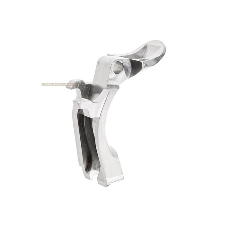 Airsoft Masterpiece Steel Grip Safety (Type 2 - S Style) for Tokyo Marui Hi - Capa GBB - Silver - Bang Bang Airsoft