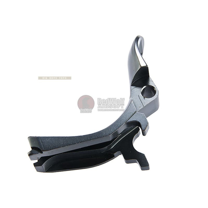 Airsoft Masterpiece Steel Grip Safety - Type 3 INFINITY Signature Style for Tokyo Marui Hi - Capa / 1911 GBB - Gun Metal Grey - Bang Bang Airsoft