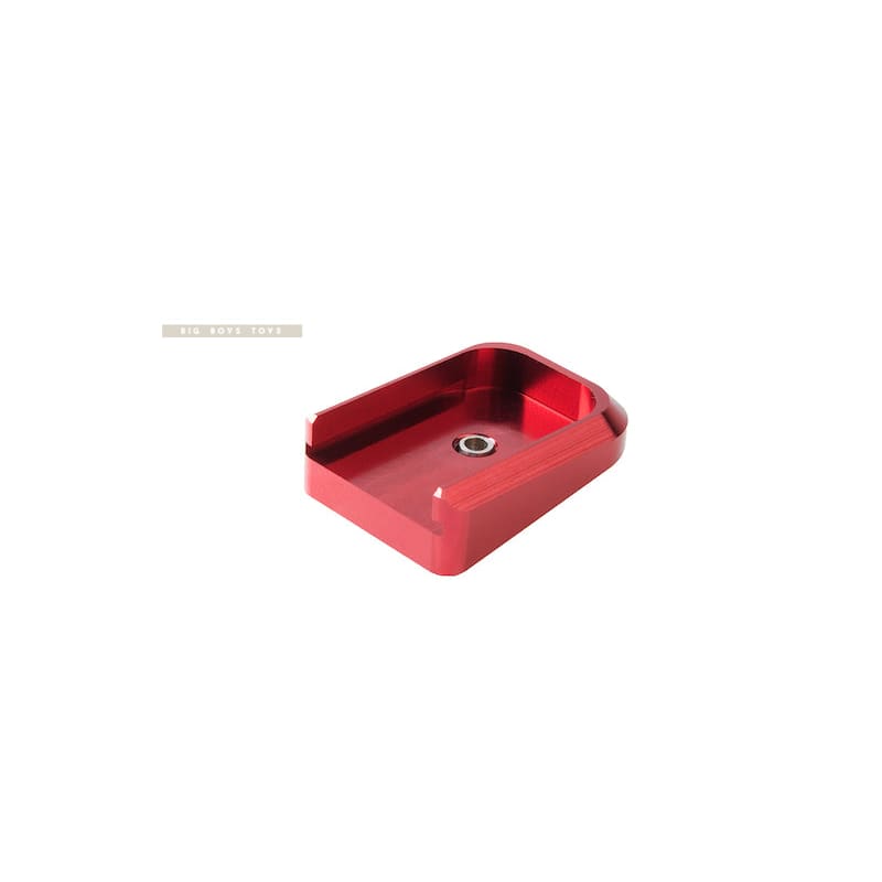 Airsoft Masterpiece SV Aluminum Magazine Base For Tokyo Marui Hi - Capa 5.1 GBB Pistol - Red - Bang Bang Airsoft