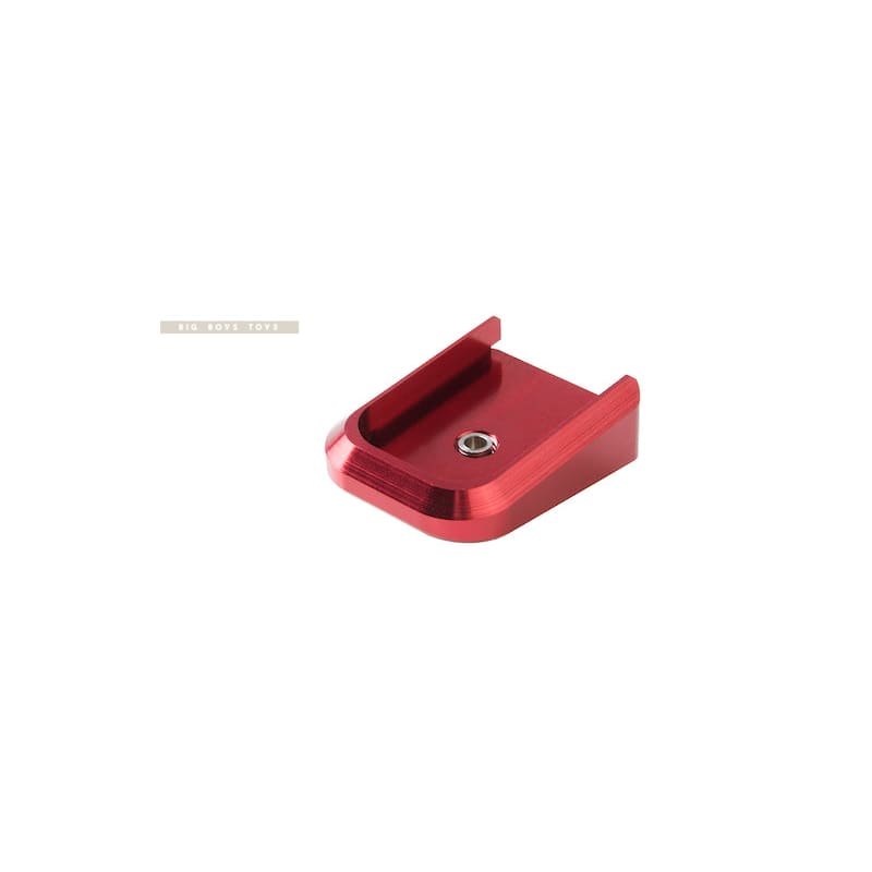 Airsoft Masterpiece SV Aluminum Magazine Base For Tokyo Marui Hi - Capa 5.1 GBB Pistol - Red - Bang Bang Airsoft