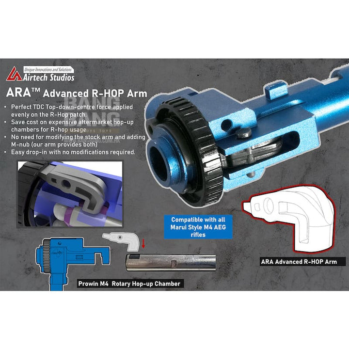 Airtech Studios ARA Advanced R - Hop Arm for Prowin M4 Rotary Hop - up Chamber - Bang Bang Airsoft