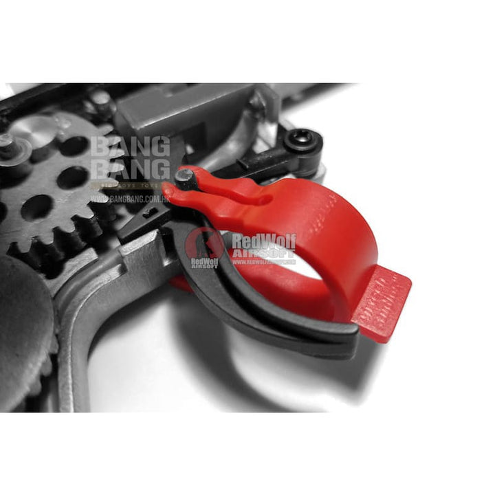 Airtech Studios GIK Gear Installation Tool (Anti - reversal and Trigger Locking Clip) for All AEG - Red - Bang Bang Airsoft