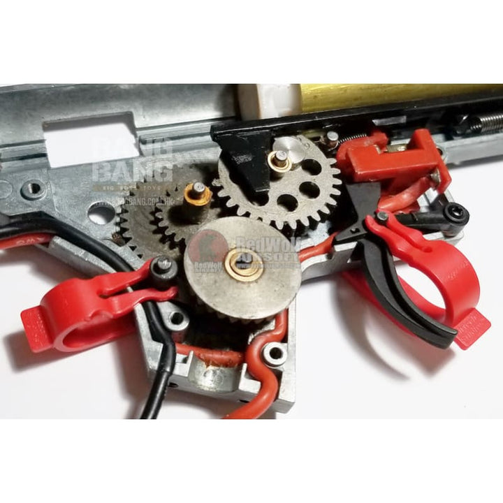 Airtech Studios GIK Gear Installation Tool (Anti - reversal and Trigger Locking Clip) for All AEG - Red - Bang Bang Airsoft