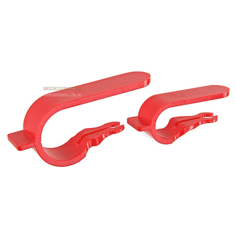 Airtech Studios GIK Gear Installation Tool (Anti - reversal and Trigger Locking Clip) for All AEG - Red - Bang Bang Airsoft