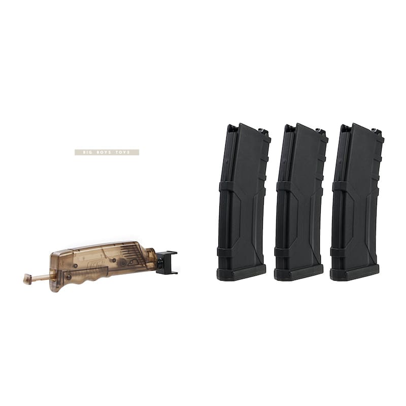 Alpha Parts 120 rds PTW M4 Polymer Magazine (3pcs / Set) - Bang Bang Airsoft