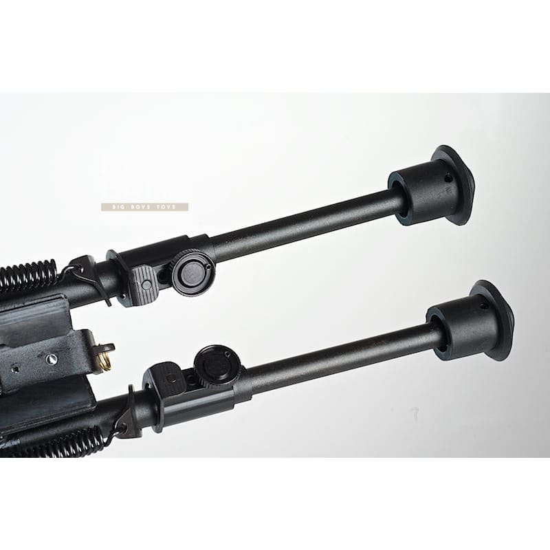 Alpha parts 6-9 inch adjustable spring return bipod with fas