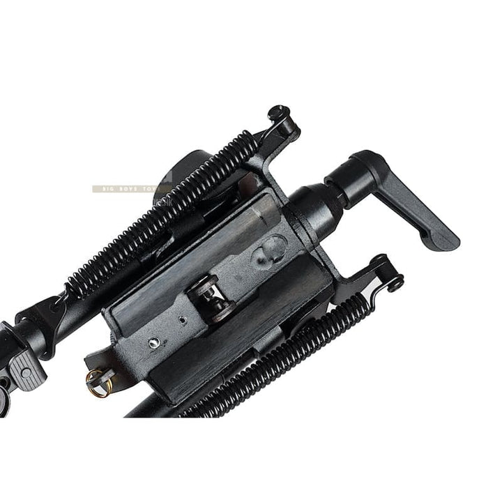 Alpha parts 6-9 inch adjustable spring return bipod with fas