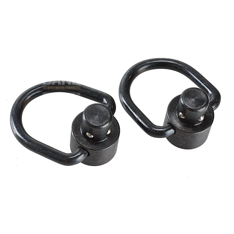 Alpha Parts Circle Steel QD Sling Swivel Set - Bang Bang Airsoft