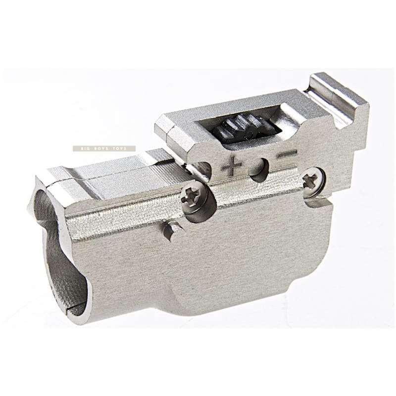 Alpha Parts CNC Hop - Up Chamber for Tokyo Marui G Series - Bang Bang Airsoft