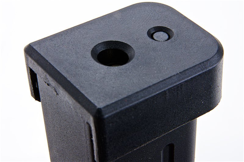 Alpha Parts Tokyo Marui Hi Capa Airsoft Green Gas Magazine (31rounds, CNC Aluminum, Black) - Bang Bang Airsoft