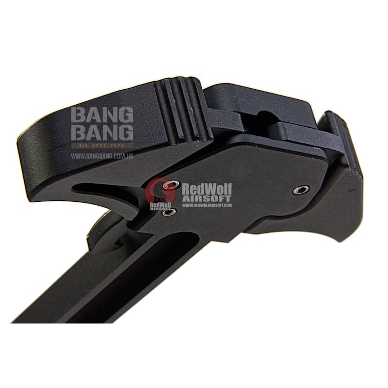 Angry Gun Airborne Ambi Charging Handle - Original Model - Black (Tokyo Marui M4 MWS Version) - Bang Bang Airsoft