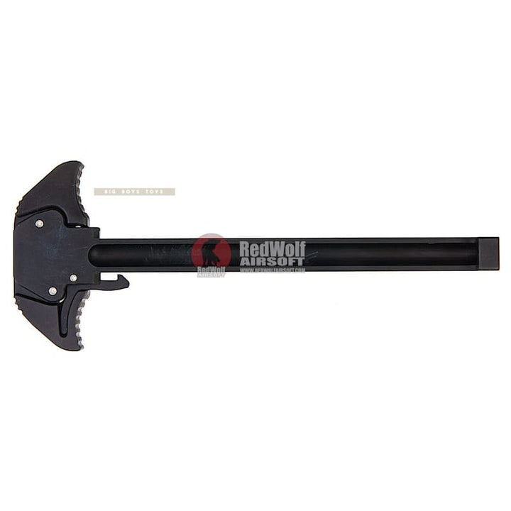 Angry Gun Airborne Ambi Charging Handle - Original Model - Black (Tokyo Marui M4 MWS Version) - Bang Bang Airsoft