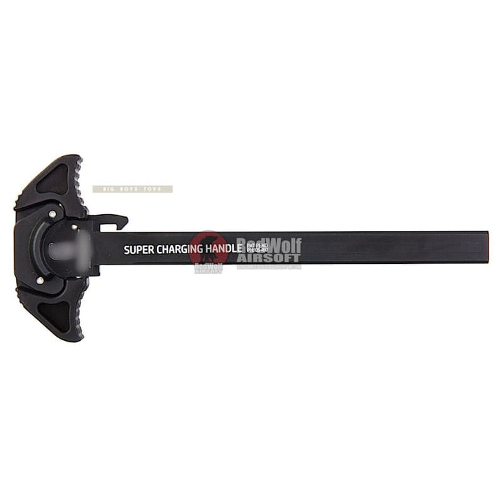 Angry Gun Airborne Ambi Charging Handle - Original Model - Black (Tokyo Marui M4 MWS Version) - Bang Bang Airsoft