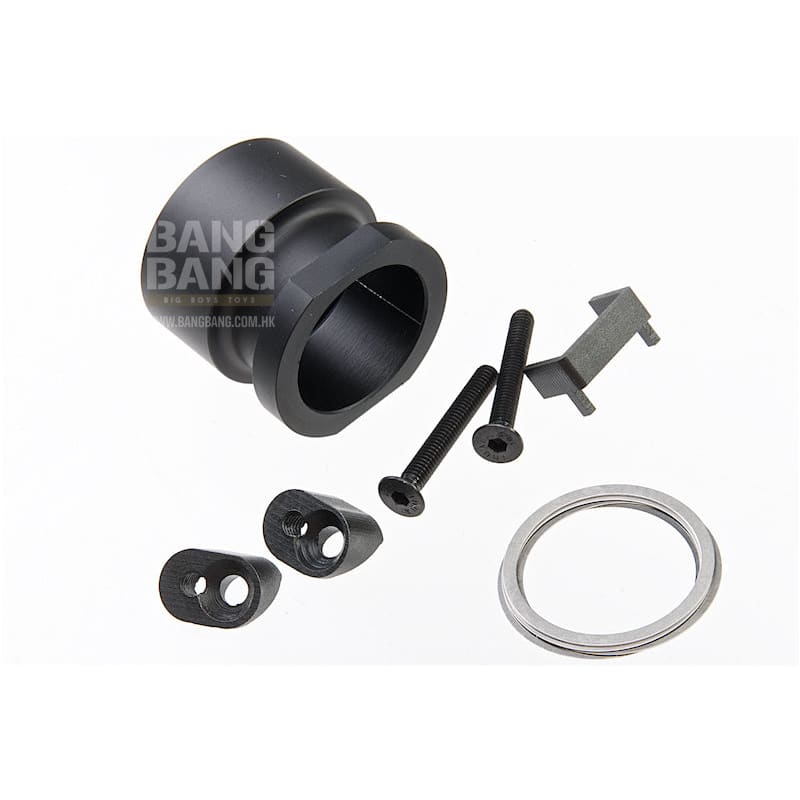 Angry Gun BCM Style CMR 8 inch M - LOK Rail Airsoft Version for GBB / AEG / PTW - Black - Bang Bang Airsoft