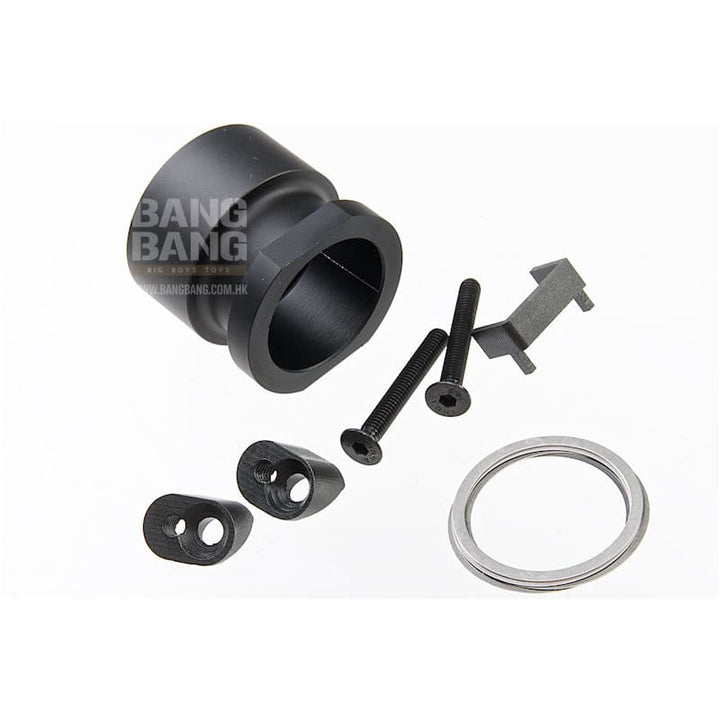 Angry Gun BCM Style CMR 8 inch M - LOK Rail Airsoft Version for GBB / AEG / PTW - Black - Bang Bang Airsoft
