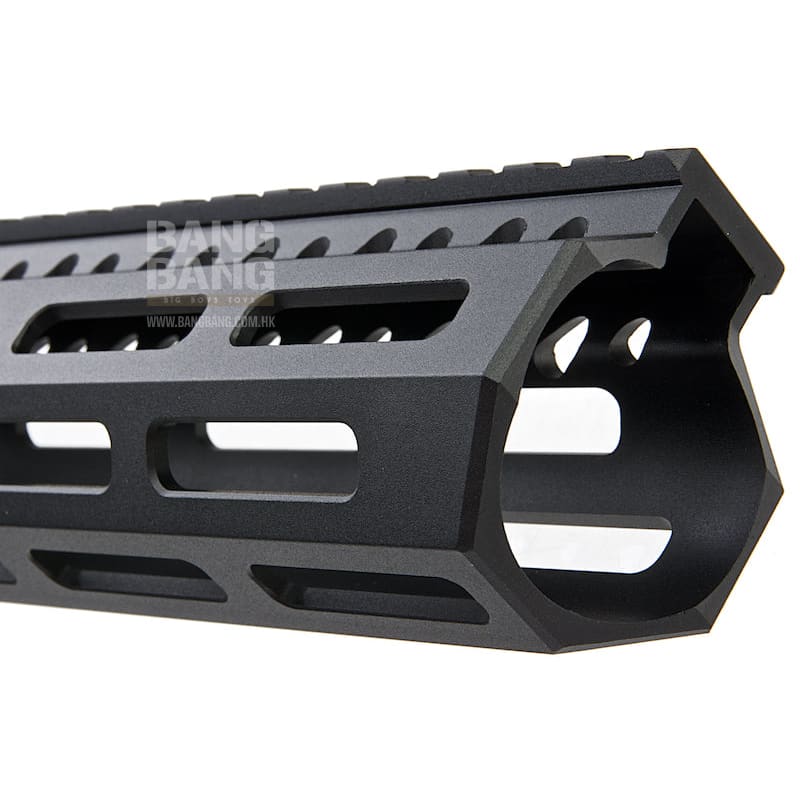Angry Gun BCM Style CMR 8 inch M - LOK Rail Airsoft Version for GBB / AEG / PTW - Black - Bang Bang Airsoft