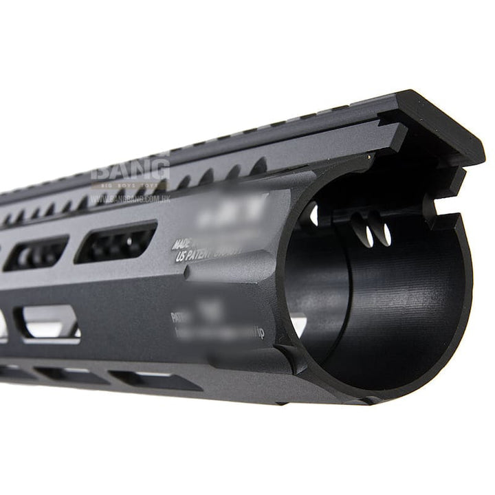Angry Gun BCM Style CMR 8 inch M - LOK Rail Airsoft Version for GBB / AEG / PTW - Black - Bang Bang Airsoft