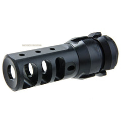Angry gun dakm flash hider (type 1) - black (for 14mm ccw)