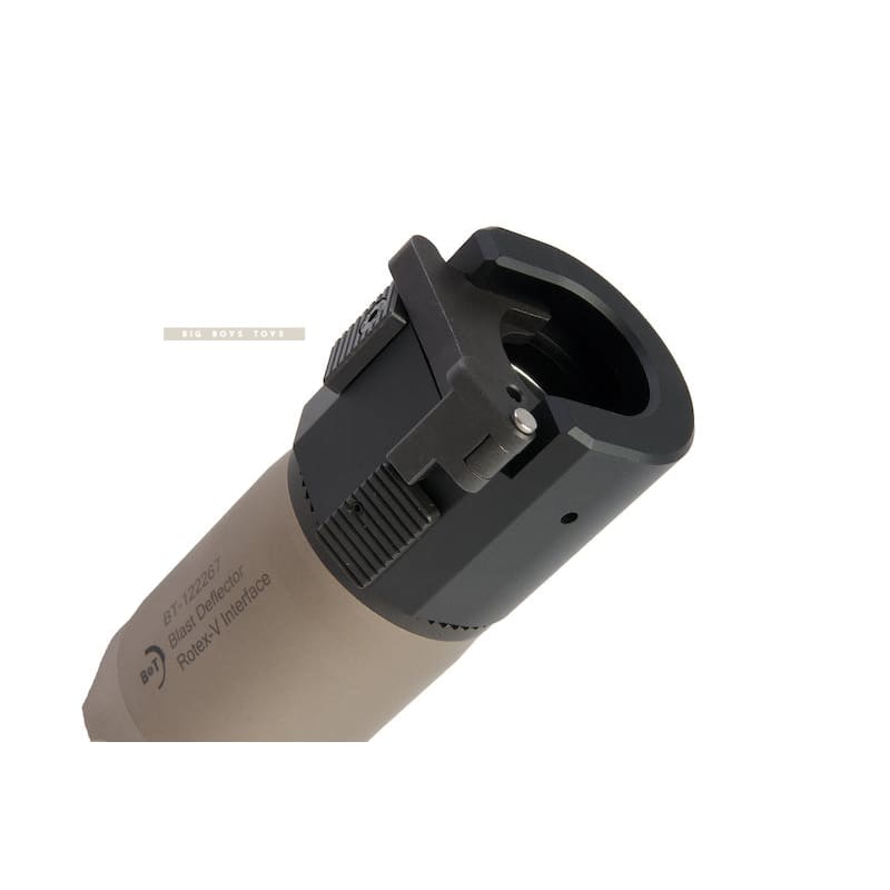 Angry Gun ROTEX V Blast Deflector - Dummy Silencer Ver. (Licensed by ASG) (ASIA Edition w/ B&T Trademark) - Bang Bang Airsoft