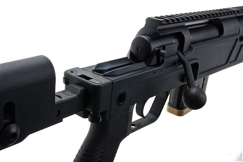 ARCHWICK B&T SPR 300 Pro Bolt Action Airsoft Sniper Rifle - Black (Spring Power) - Bang Bang Airsoft