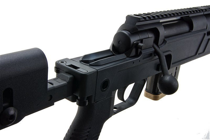 ARCHWICK B&T SPR 300 Pro Bolt Action Airsoft Sniper Rifle - Black (Spring Power) - Bang Bang Airsoft