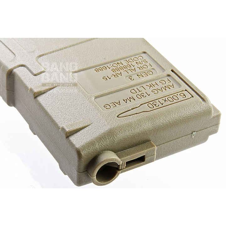 ARES 130rds M4 AMAG Magazine for M4/ M16 AEG (5PCS / BOX) - DE - Bang Bang Airsoft
