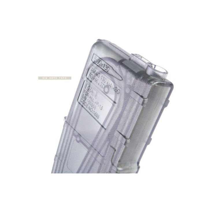 ARES 130rds M4 AMAG Magazine for M4/ M16 AEG (5PCS / BOX) - Transparent - Bang Bang Airsoft