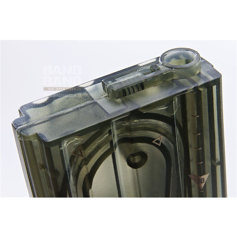 ARES 140 rds M16 Mid Cap Magazine for M4 / M16 AEG (5PCS / BOX) - Transparent - Bang Bang Airsoft