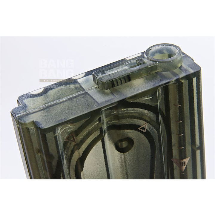 ARES 140 rds M16 Mid Cap Magazine for M4 / M16 AEG (5PCS / BOX) - Transparent - Bang Bang Airsoft