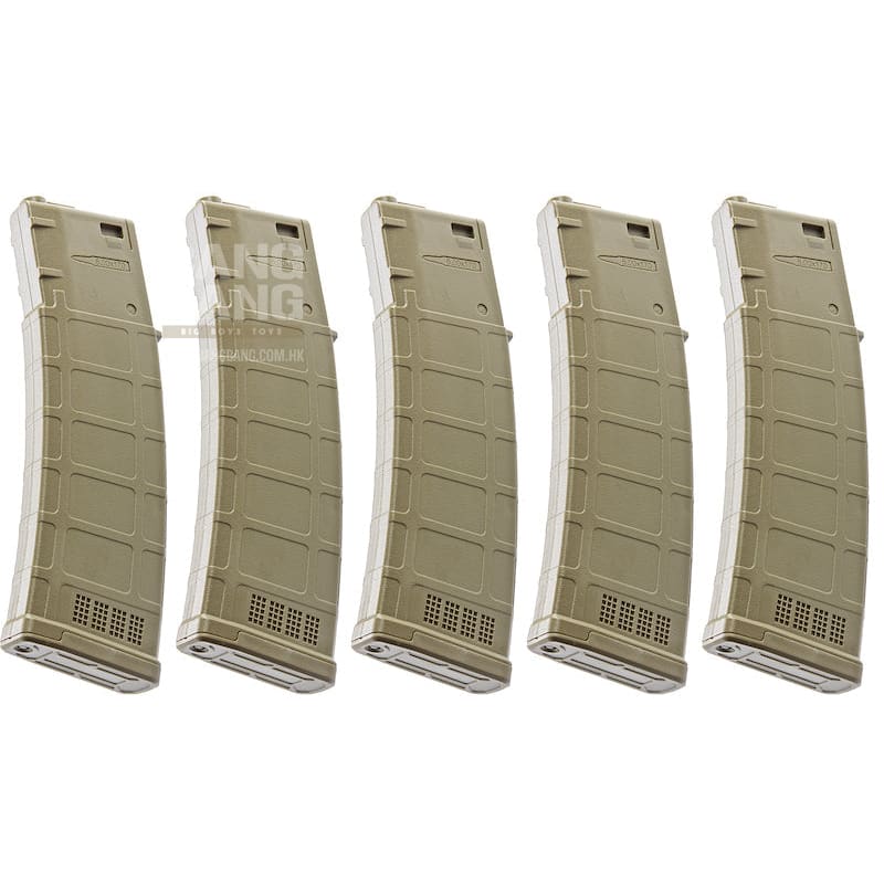 ARES 170rds M4 AMAG Magazine for M4/ M16 AEG (5PCS / BOX) - DE - Bang Bang Airsoft