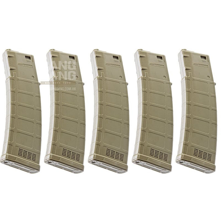 ARES 170rds M4 AMAG Magazine for M4/ M16 AEG (5PCS / BOX) - DE - Bang Bang Airsoft
