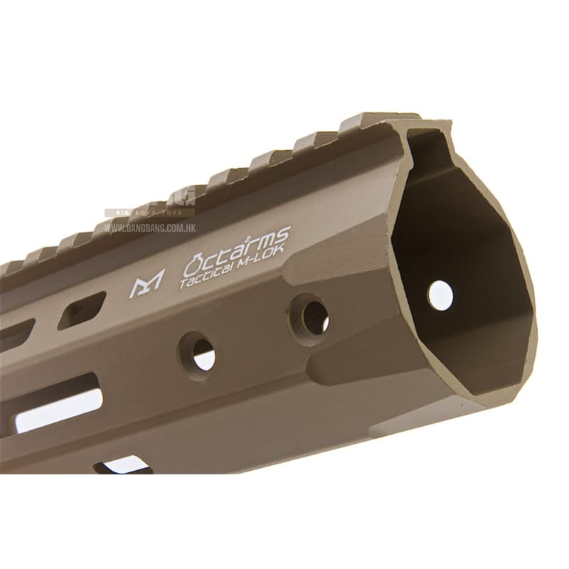 ARES 345mm Handguard Set for M - Lok System - Dark Earth - Bang Bang Airsoft