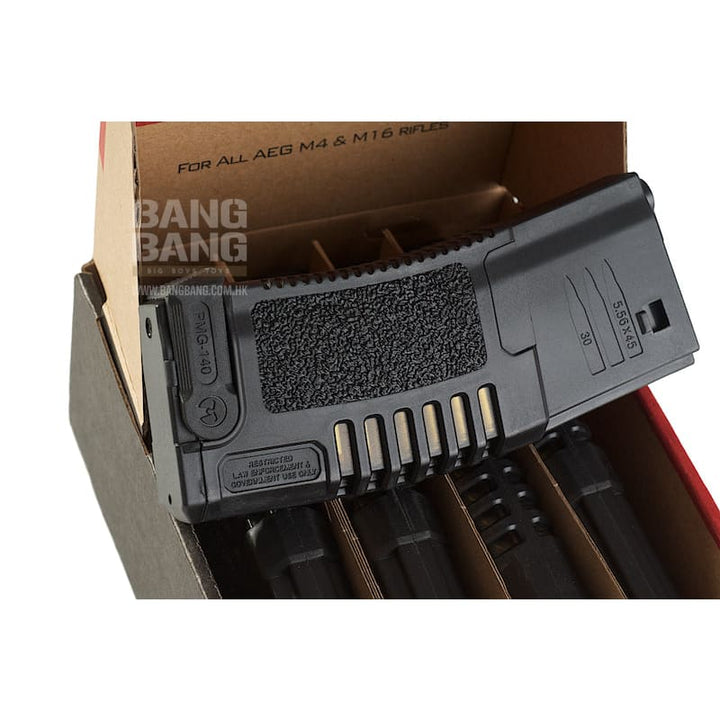 ARES Amoeba 140 rds Magazines for M4/M16 AEG - Black (5pcs / - Bang Bang Airsoft