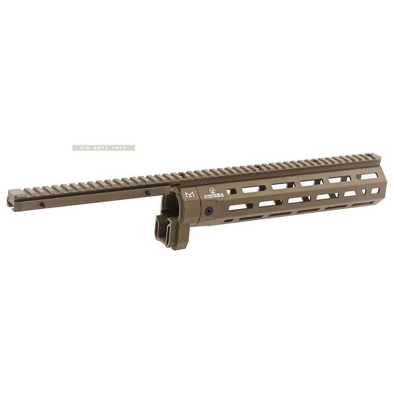 ARES Amoeba CNC M - Lok Handguard for Amoeba STRIKER Series - Dark Earth - Bang Bang Airsoft