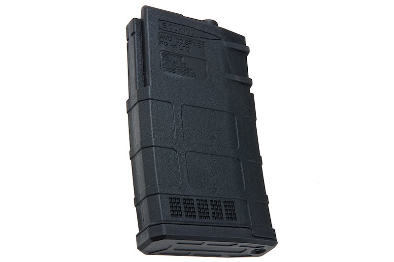 ARES AR308 Magazine (130 rounds AEG Magazine) Compatible with SR25 - M110 Series - Black (5pcs / Box Set) - Bang Bang Airsoft