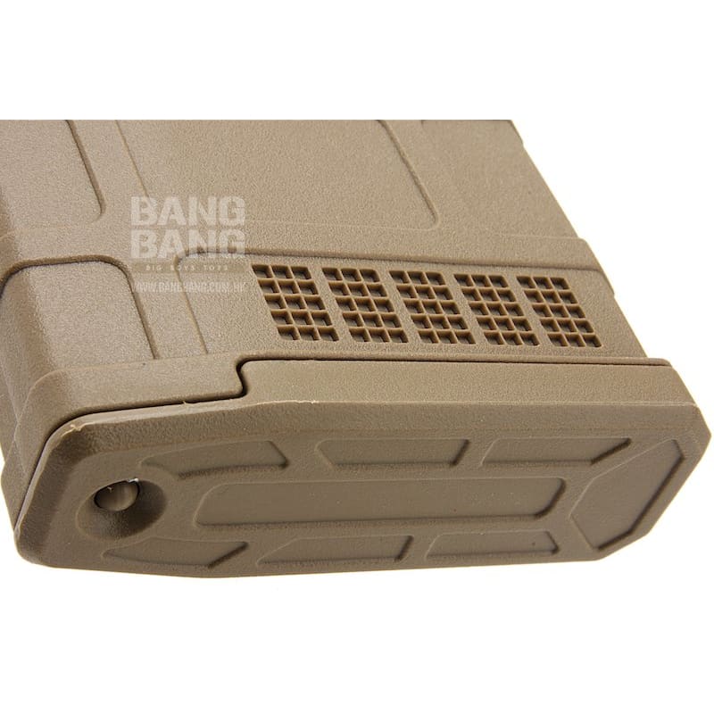 ARES AR308 Magazine (130 rounds AEG Magazine) Compatible with SR25 - M110 Series - Dark Earth - Bang Bang Airsoft