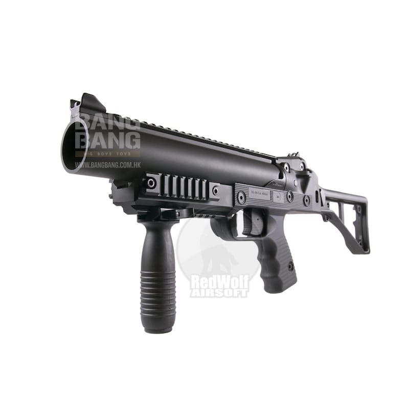 ARES ASG GL - 06(BK Color) Grenade Launcher with CO2 Shell - Bang Bang Airsoft