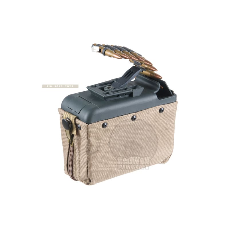 ARES LMG Box 1100rd Magazine - Tan - Bang Bang Airsoft