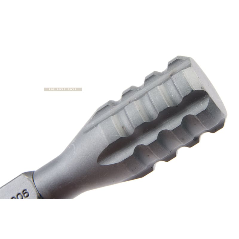 ARES Low - Profile Zinc Alloy CNC Cocking Handle Type C for Amoeba 'Striker' AST - 01 Sniper Rifle - Matt Gray - Bang Bang Airsoft