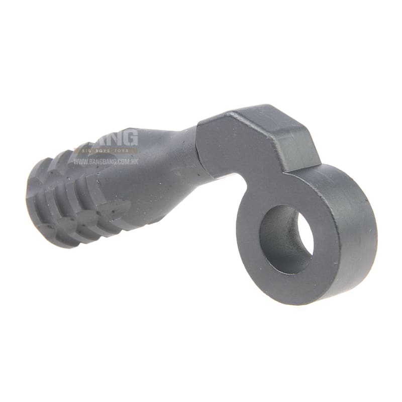 ARES Low - Profile Zinc Alloy CNC Cocking Handle Type C for Amoeba 'Striker' AST - 01 Sniper Rifle - Matt Gray - Bang Bang Airsoft
