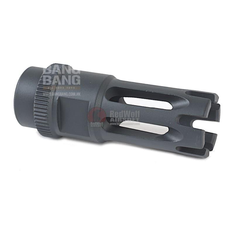 ARES M16 Aluminum Flash Hider (14mm CW) - Type F - Bang Bang Airsoft
