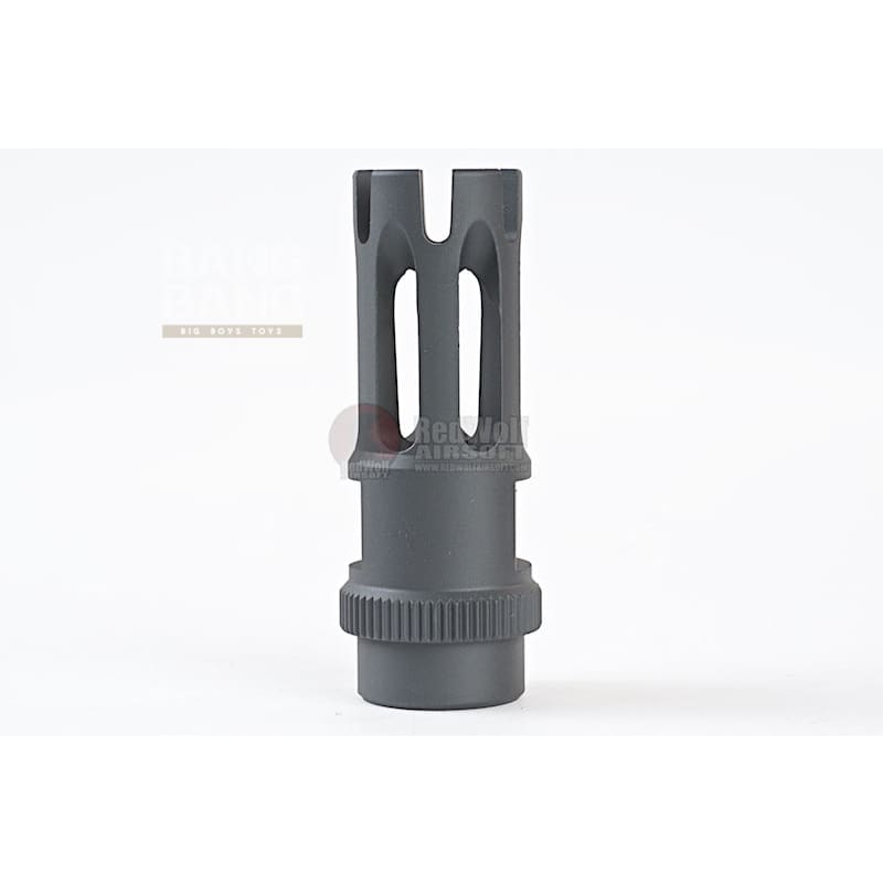 ARES M16 Aluminum Flash Hider (14mm CW) - Type F - Bang Bang Airsoft