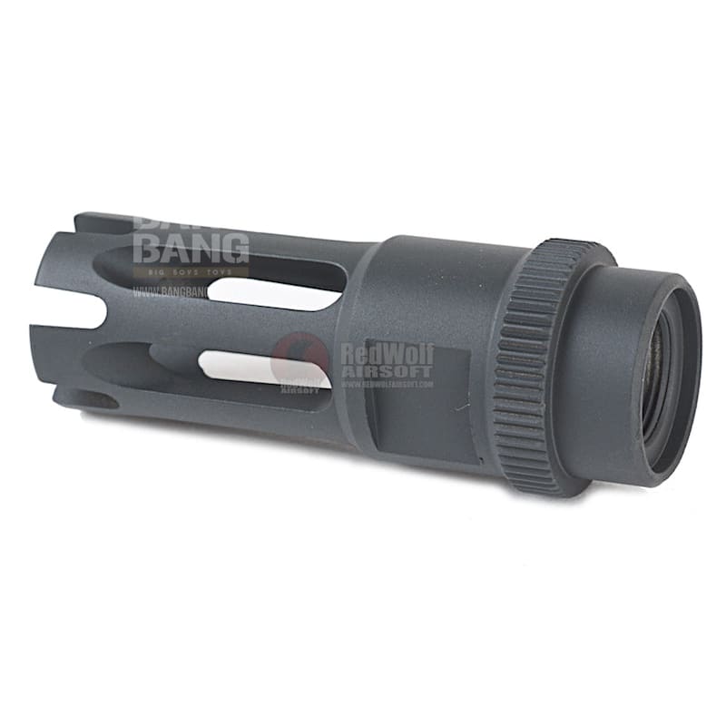 ARES M16 Aluminum Flash Hider (14mm CW) - Type F - Bang Bang Airsoft