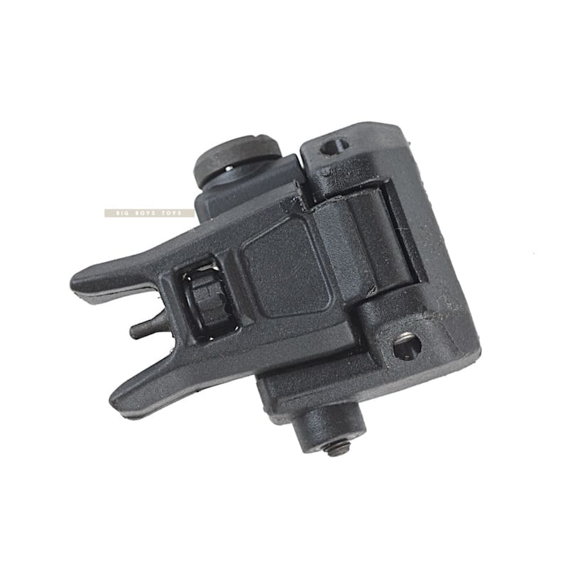 ARES Reinforced Nylon Fiber Flip - up Front Sight for Milspec 1913 Picatinny Rail (AS - F - 020) - Black - Bang Bang Airsoft