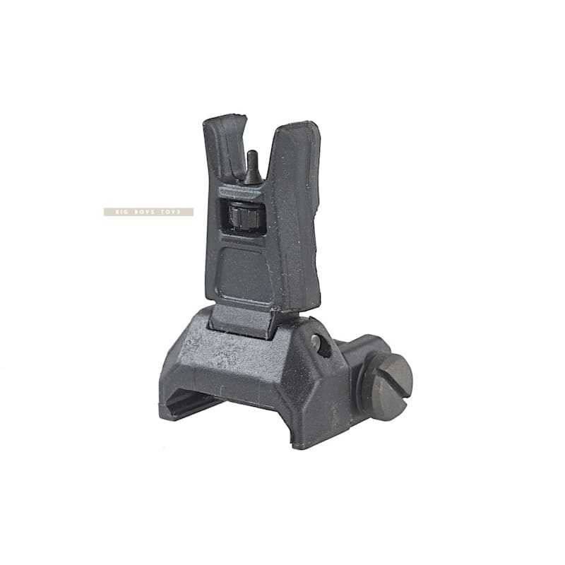 ARES Reinforced Nylon Fiber Flip - up Front Sight for Milspec 1913 Picatinny Rail (AS - F - 020) - Black - Bang Bang Airsoft
