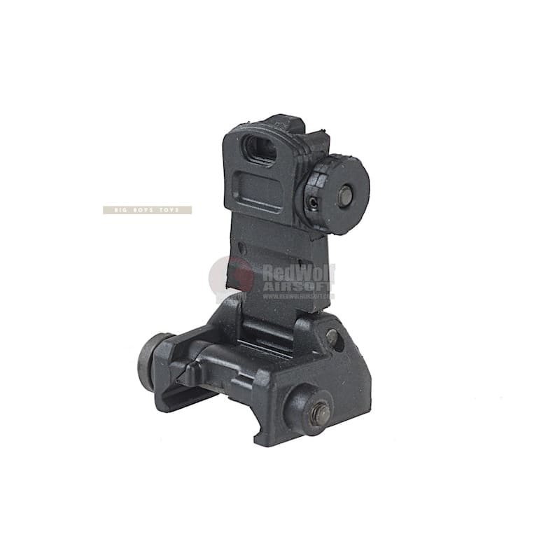 ARES Reinforced Nylon Fiber Flip - up Rear Sight for Milspec 1 - Bang Bang Airsoft