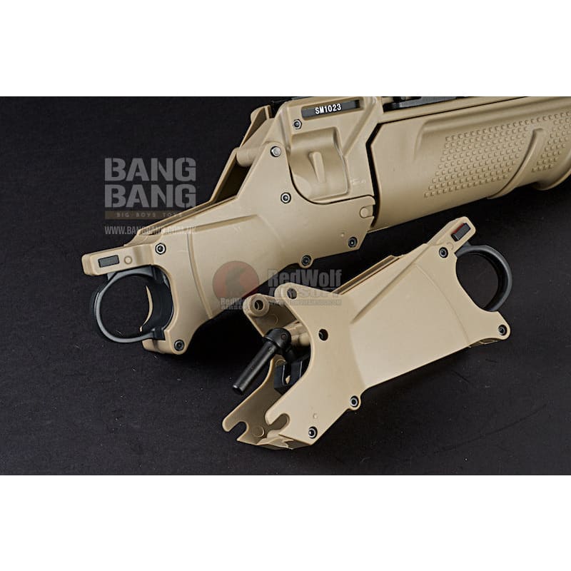 ARES SCAR Grenade Launcher (Tan) - Bang Bang Airsoft