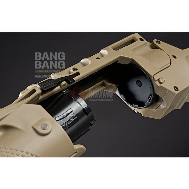 ARES SCAR Grenade Launcher (Tan) - Bang Bang Airsoft