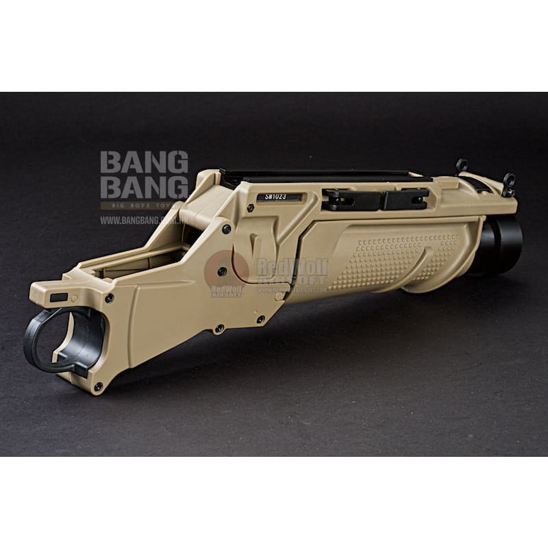 ARES SCAR Grenade Launcher (Tan) - Bang Bang Airsoft